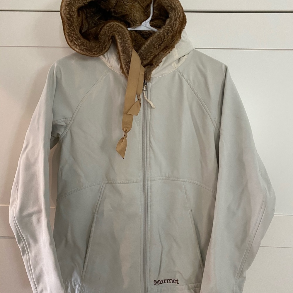 MARMOT Faux Fur Hood Performance Jacket